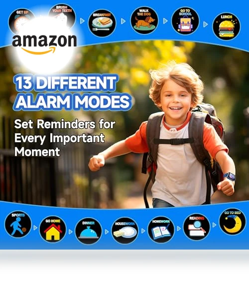 Kids Smart Watch with Games and Camera — Educational Timepieces, ZUODUN