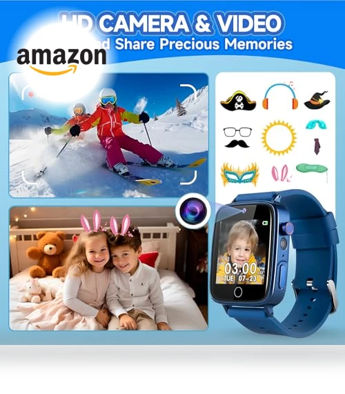 Kids Smart Watch with Games and Camera — Educational Timepieces, ZUODUN