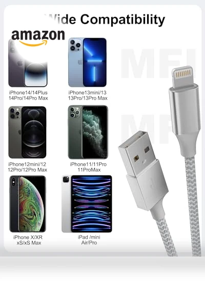Long Lightning Cable Fast Charging — Lightning, VODRAIS