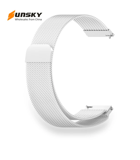 Milan Magnetic Steel Mesh Watch Band — Smartwatch Straps, Huawei