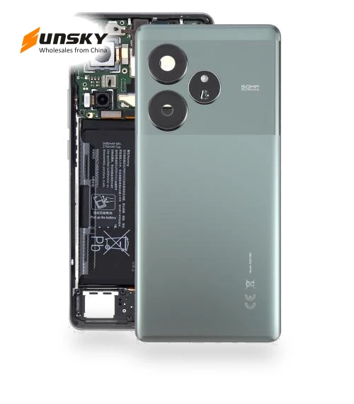 Original Back Cover with Camera Lens Cover — Back Covers, Realme