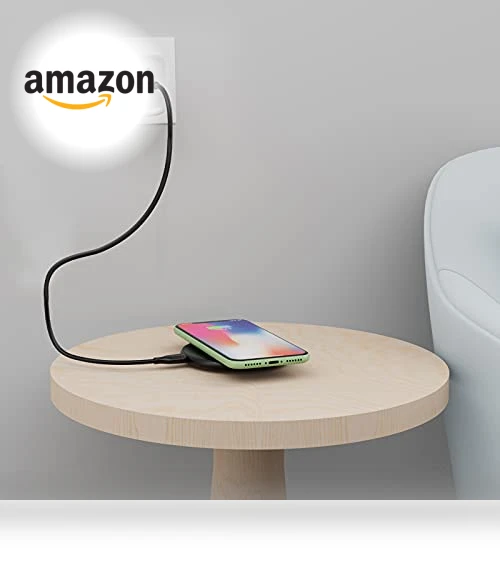 Qi Certified Wireless Phone Charger Pad — Chargers, Amazon Basics
