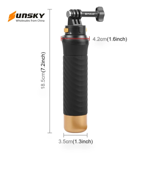 Quick Release Floating Handle Hand Grip — Action Cameras, PULUZ