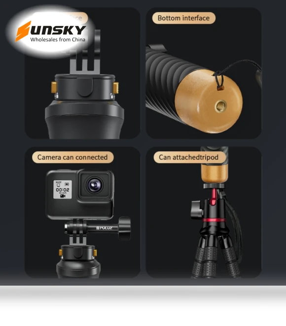 Quick Release Floating Handle Hand Grip — Action Cameras, PULUZ