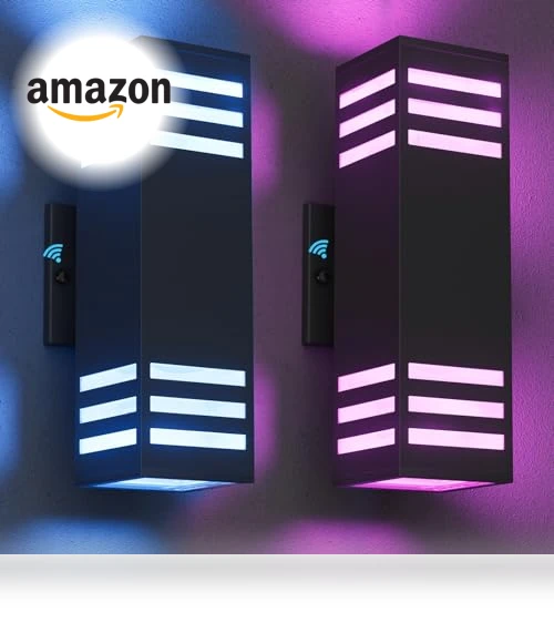 RGB Smart Wall Lights — Garden Illumination, iYogaled