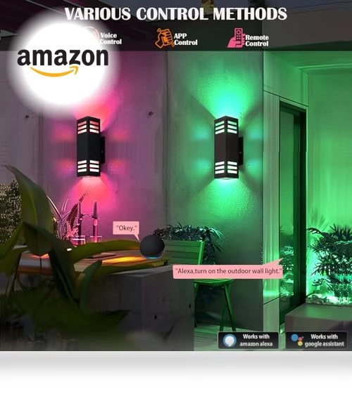 RGB Smart Wall Lights — Garden Illumination, iYogaled