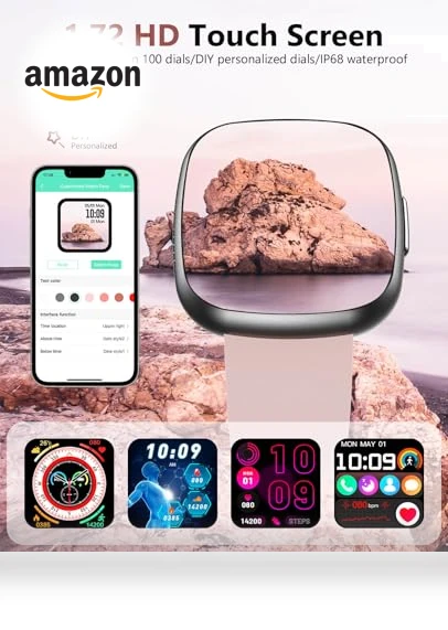 Smart Watch with Bluetooth Call — Smartwatches, BooaBei