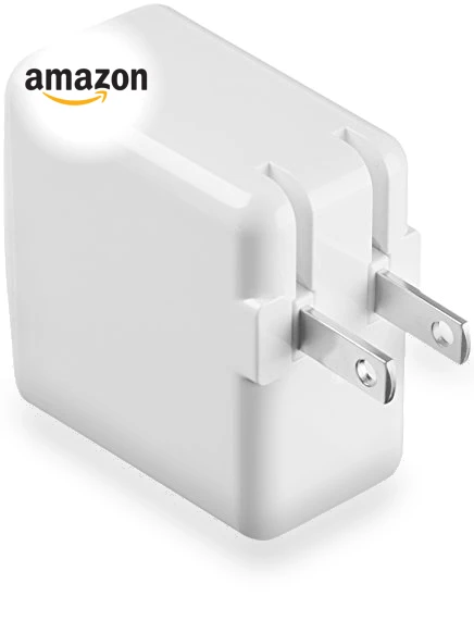 Two Port USB-A Wall Charger — Wall Chargers, Amazon Basics