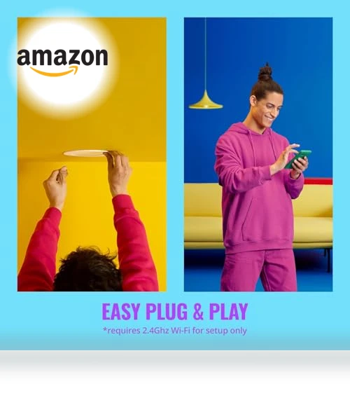 6-inch Slim Color Downlight — Smart Motion Sensors, WiZ Connected