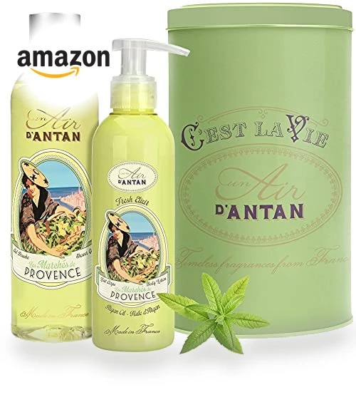 Christmas Gift Set for Women - 2 Piece Body Lotion & Body Wash Set — Women, Un Air d'Antan
