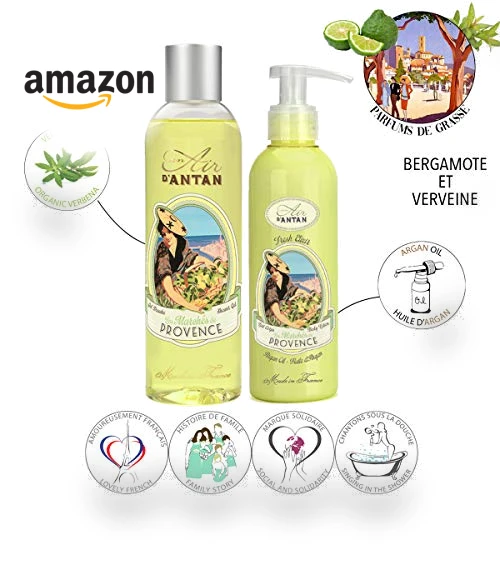 Christmas Gift Set for Women - 2 Piece Body Lotion & Body Wash Set — Women, Un Air d'Antan