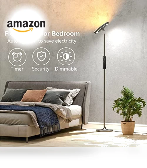 Double Side Lighting LED Floor Lamp — Standing Lights, Keepsmile