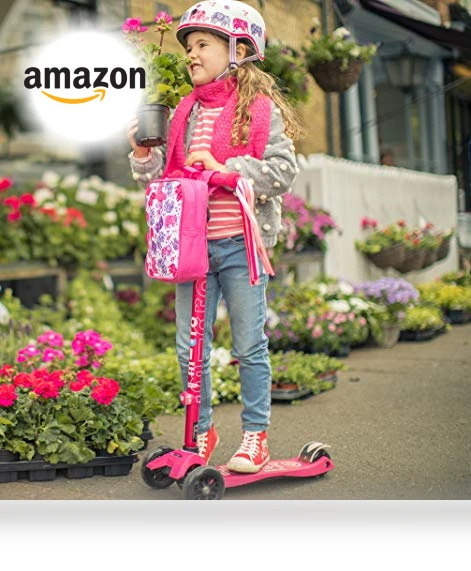 Maxi Deluxe 3-Wheeled Scooter — Balance Bikes, Micro