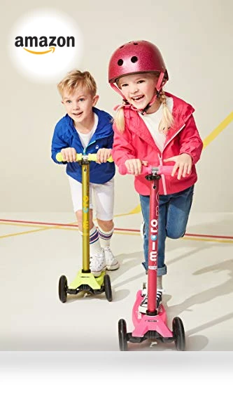 Maxi Deluxe 3-Wheeled Scooter — Balance Bikes, Micro