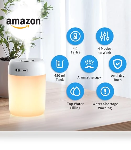 Night Lights Humidifiers For Bedroom — Air Moisturizers, SZO