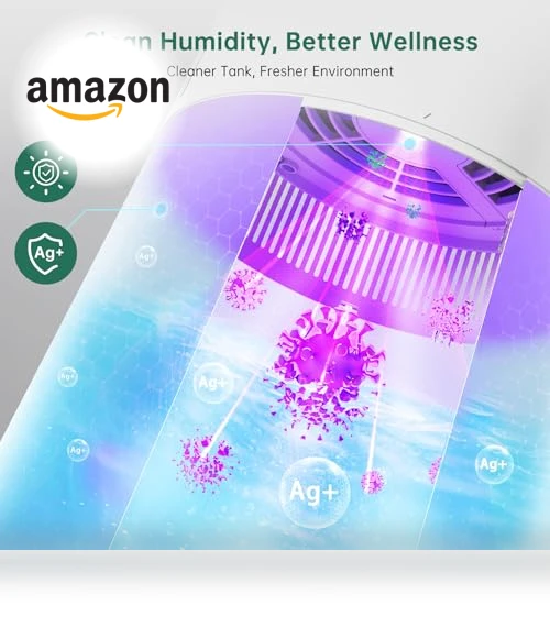 Smart Humidifier for Bedroom — Air Moisturizers, Provirtec