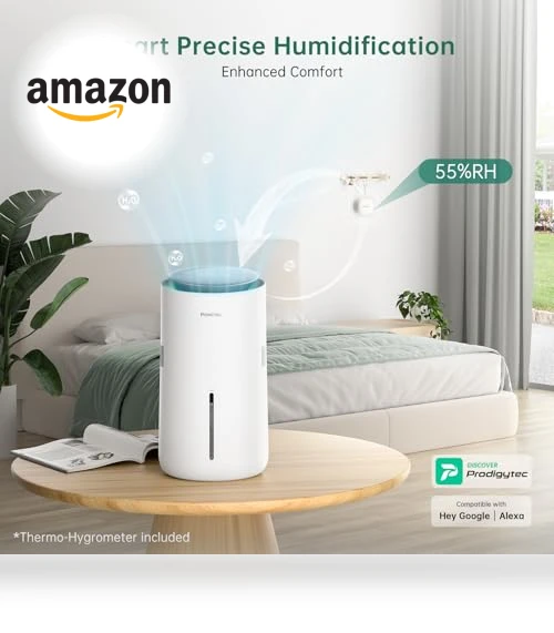 Smart Humidifier for Bedroom — Air Moisturizers, Provirtec