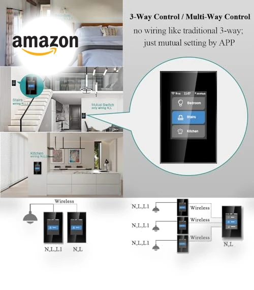 Smart Light Switch — Dimmer Switches, LANBON