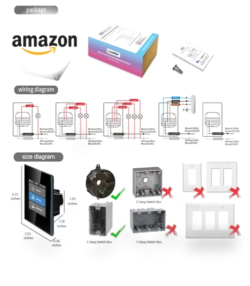 Smart Light Switch — Dimmer Switches, LANBON