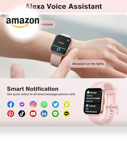 Smart Watch with Alexa Built-in — Smartwatches, Fitpolo