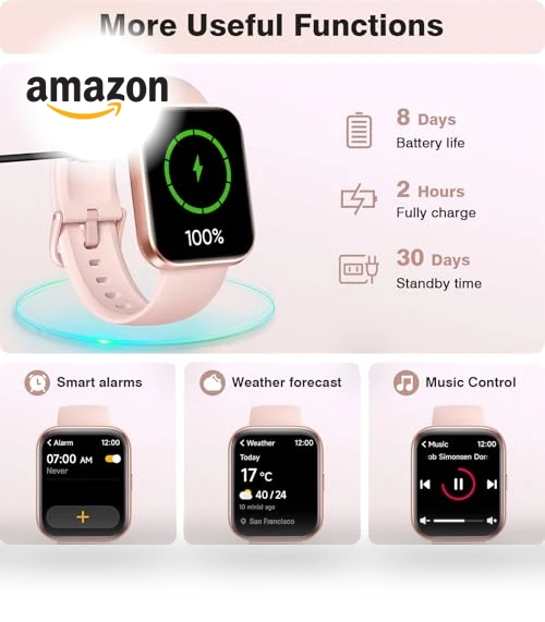 Smart Watch with Alexa Built-in — Smartwatches, Fitpolo