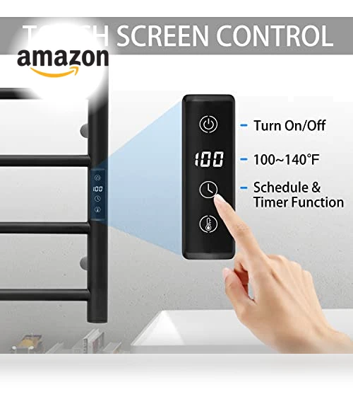 Smart WiFi Towel Warmer Wall Mounted — Towel Warmers, KEG