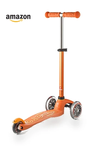 Three Wheeled, Lean-to-Steer Swiss-Designed Micro Scooter — Push Scooters, Micro