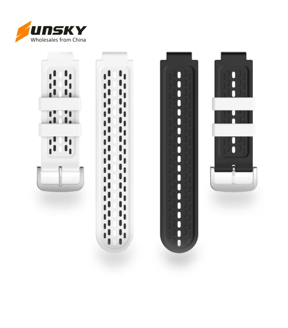 Two-color Silicone Watch Band — Bands, Garmin