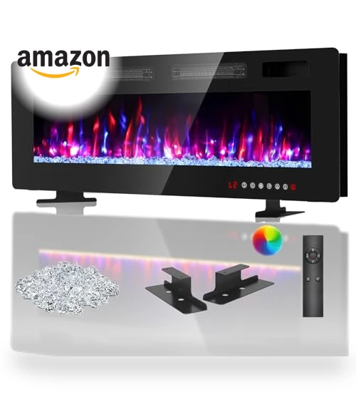Ultra Thin Electric Fireplace — Electric Heating Solutions, BREEZEHEAT