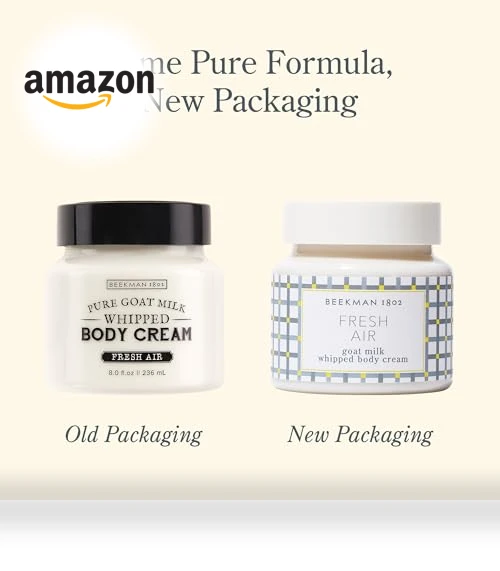 Whipped Body Butter Cream with Goat Milk — Nourishing Body Creams, Beekman 1802