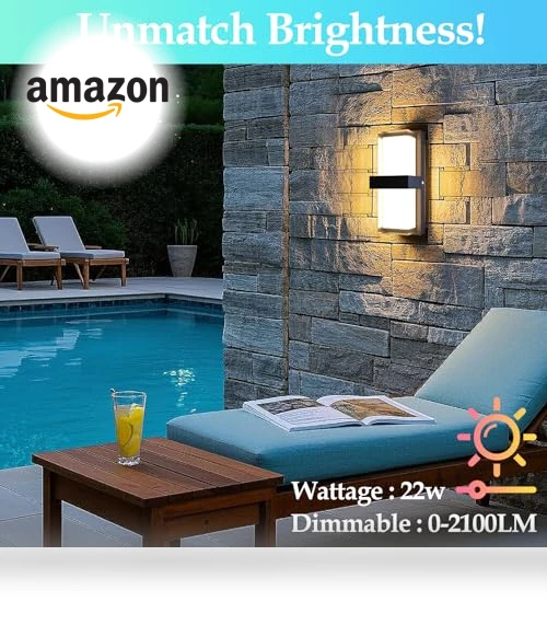 Color Changing LED Outdoor Wall Lights — Garden Illumination, WISELUME