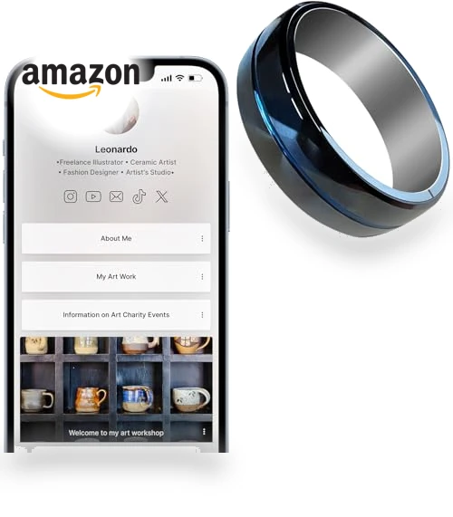 Digital Business Card NFC Ring — Smart Rings, itapring