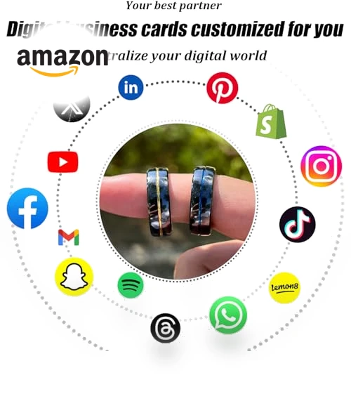 Digital Business Card NFC Ring — Smart Rings, itapring
