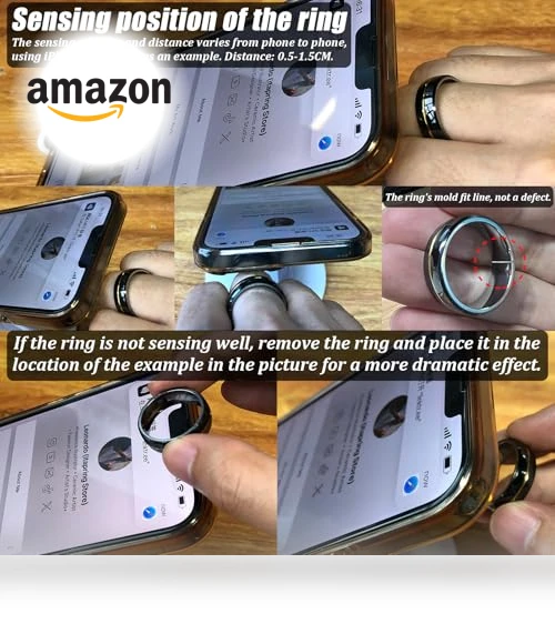 Digital Business Card NFC Ring — Smart Rings, itapring