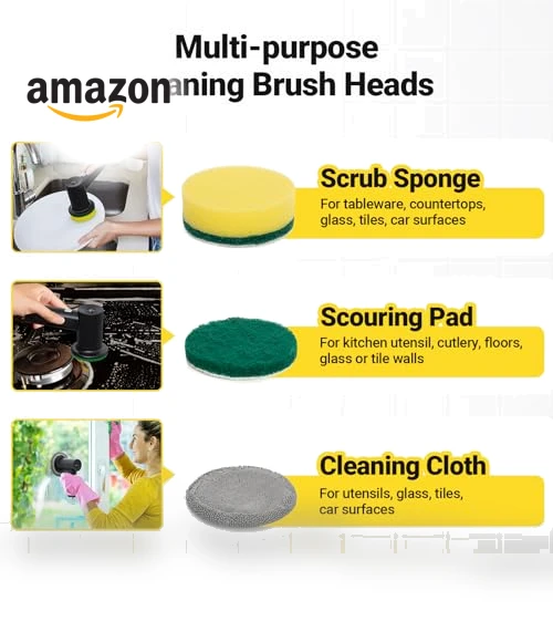 Electric Spin Scrubber — Cordless Vacuums & Sweepers, StarVal