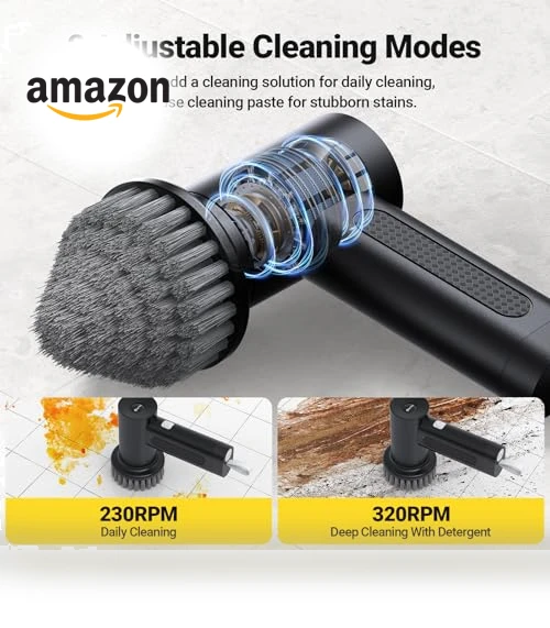 Electric Spin Scrubber — Cordless Vacuums & Sweepers, StarVal