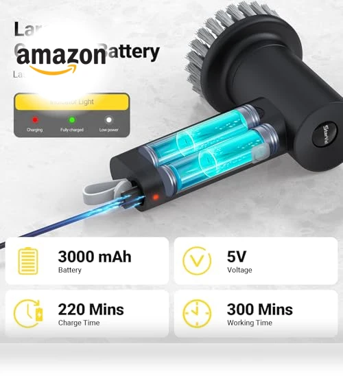 Electric Spin Scrubber — Cordless Vacuums & Sweepers, StarVal