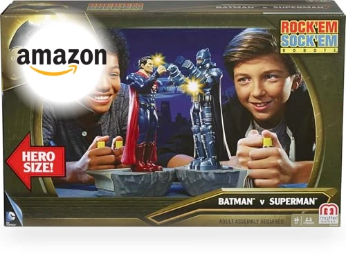 Rock 'Em Sock 'Em Robots 2-Player Kids Game — Heroic Collectibles, Mattel