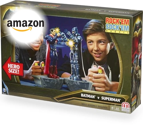 Rock 'Em Sock 'Em Robots 2-Player Kids Game — Heroic Collectibles, Mattel