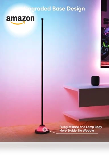 Smart RGB LED Floor Lamp with Music Sync — LED Strips, APPECK