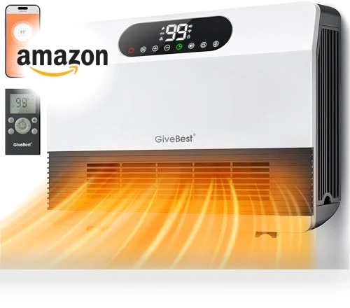 Smart Wall Heater — Portable Heating Solutions, GiveBest