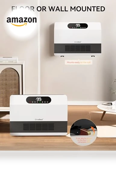 Smart Wall Heater — Portable Heating Solutions, GiveBest