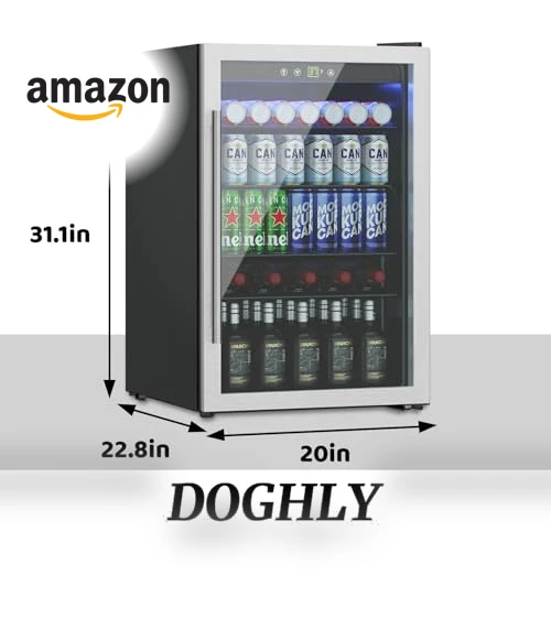 Beverage Refrigerator Cooler — Mini Fridges, DOGHLY