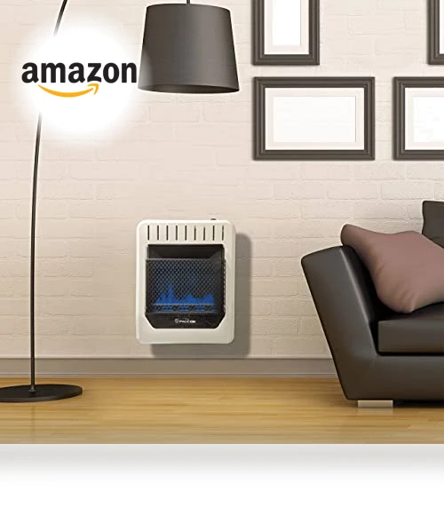 Blue Flame Space Heater with Thermostat Control — Portable Kerosene Heaters, ProCom