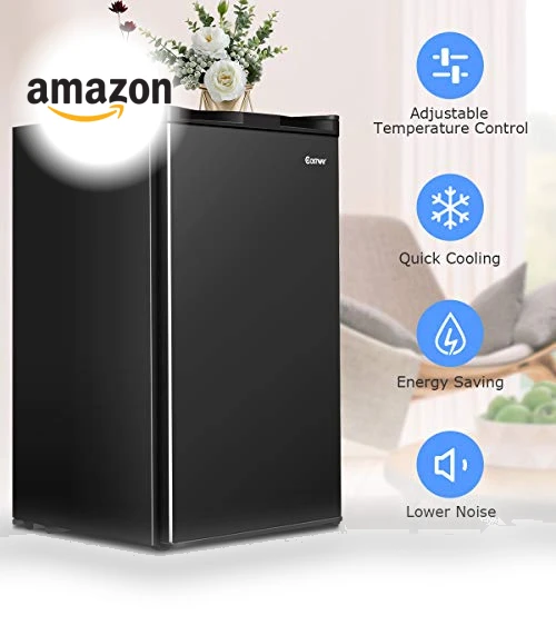 Compact Refrigerator — Mini Fridges, COSTWAY