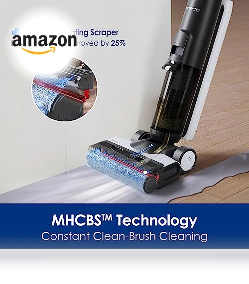 Cordless Wet Dry Vacuum Floor Cleaner Washer Mop All-in-One — Smart Cleaning Robots, Tineco