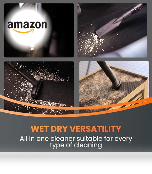 Grandstorm Retractable Vacuum Cleaner — Wet-Dry Vacuums, Giraffe Tools