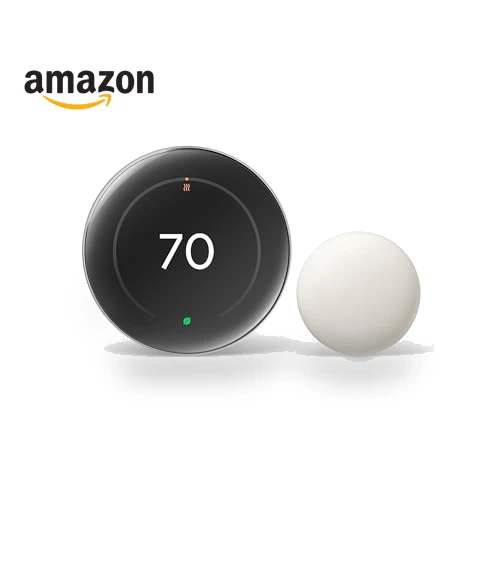 Learning Thermostat with Temperature Sensor — Smart Climate Control, Google