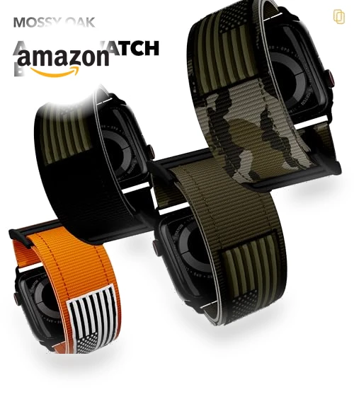 Nylon Apple Watch Band with USA Flag Patch — Watch Straps & Bands, cellhelmet