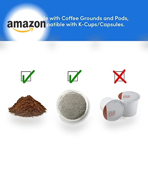 Personal Single-Serve Compact Coffee Maker — Single-Cup Coffee Makers, Elite Gourmet